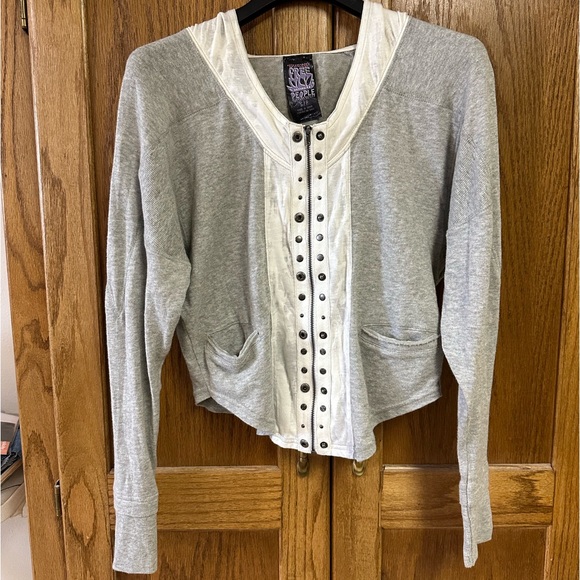 Free People Zip Up Sweater - Picture 5 of 12